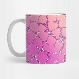 PINK GLITTER GRADIENT PATTERN Mug